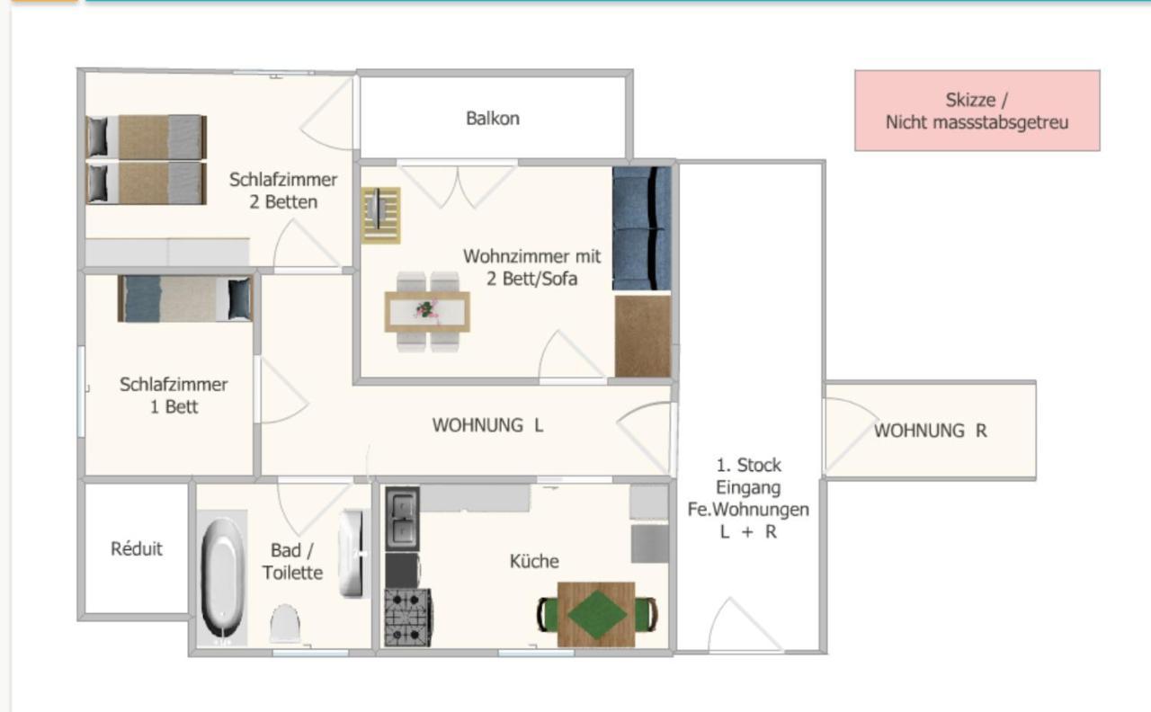 Bisang L Apartment อาโรซา ภายนอก รูปภาพ
